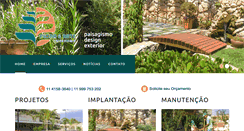 Desktop Screenshot of floraearte.com.br